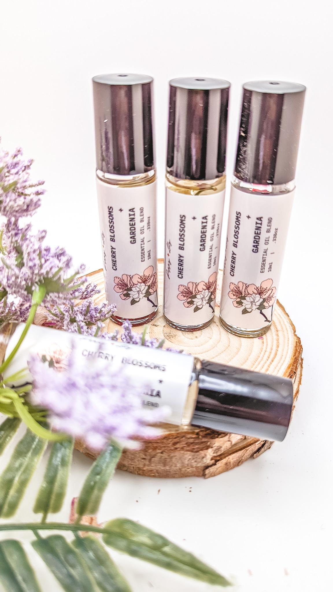 Cherry Blossom & Gardenia Roll-On Perfume | Alcohol-Free