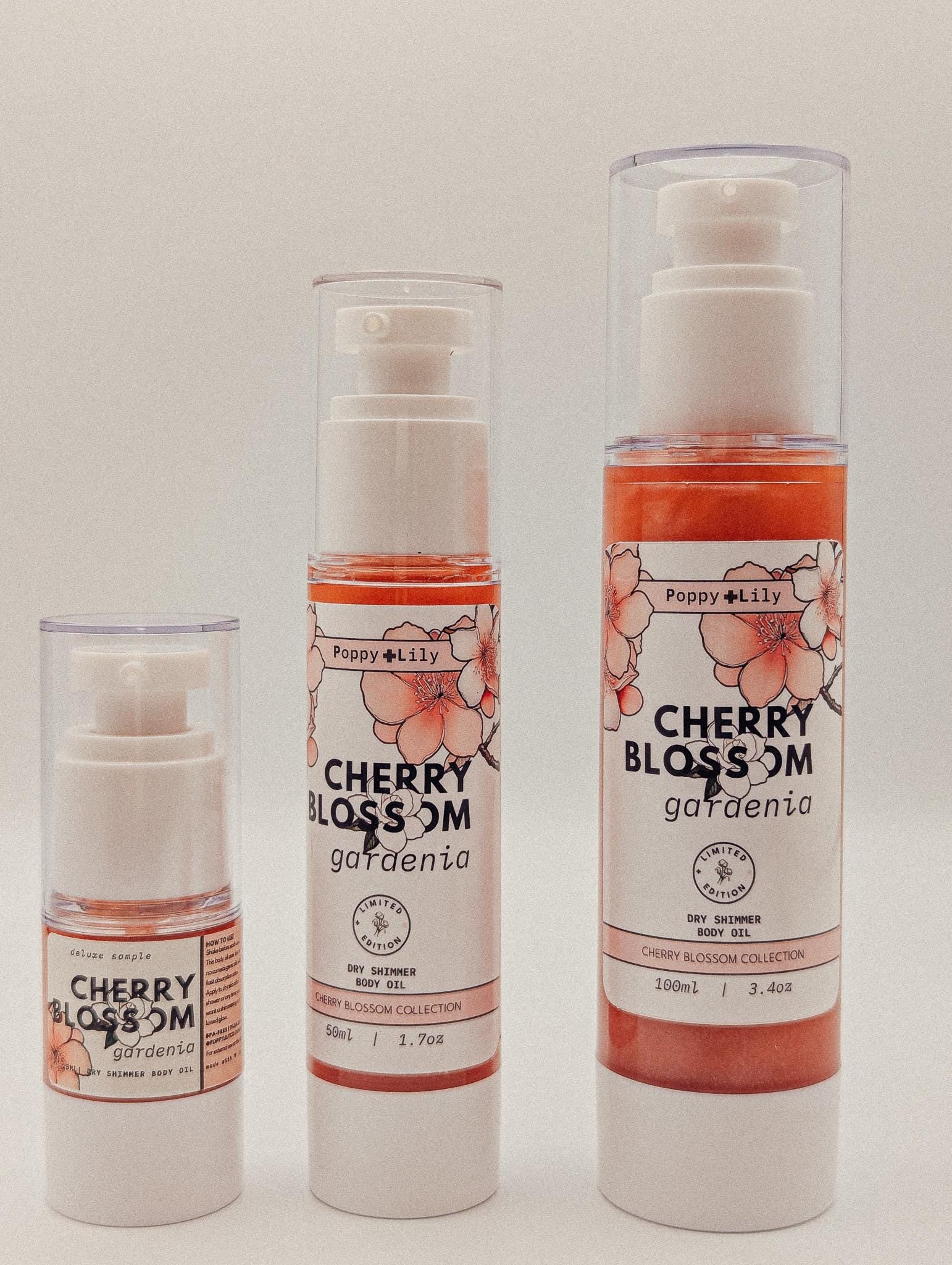 Cherry Blossom Gardenia Dry Oil