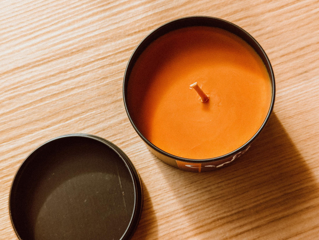 Caramel & Orange Soy Candle | Warm Vanilla Fragrance