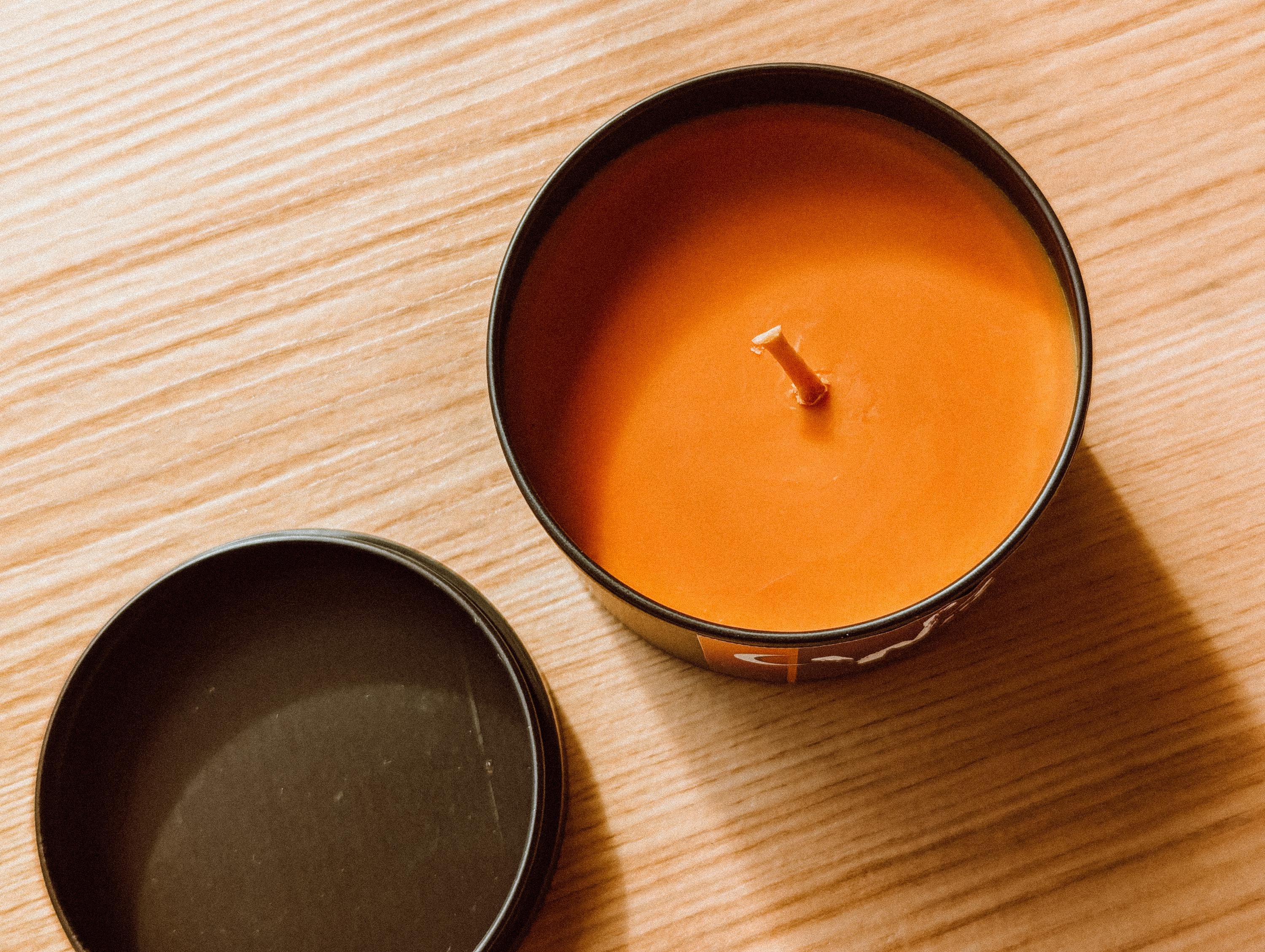 Caramel & Orange Soy Candle | Warm Vanilla Fragrance
