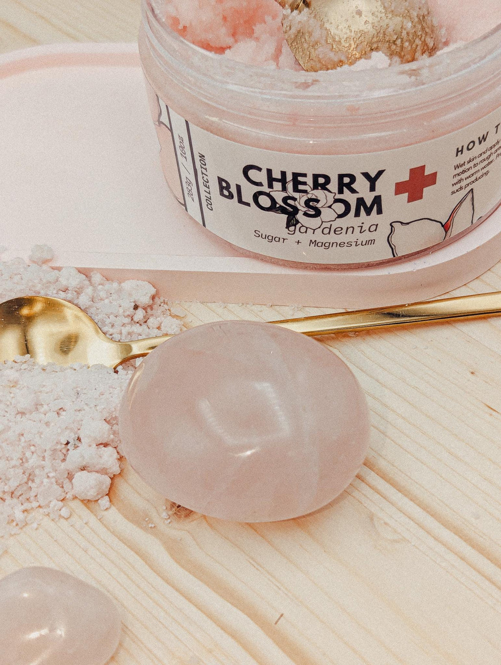 Sakura Mauve Elegant Jewelry Tray | Pink Mineral Vanity Dish