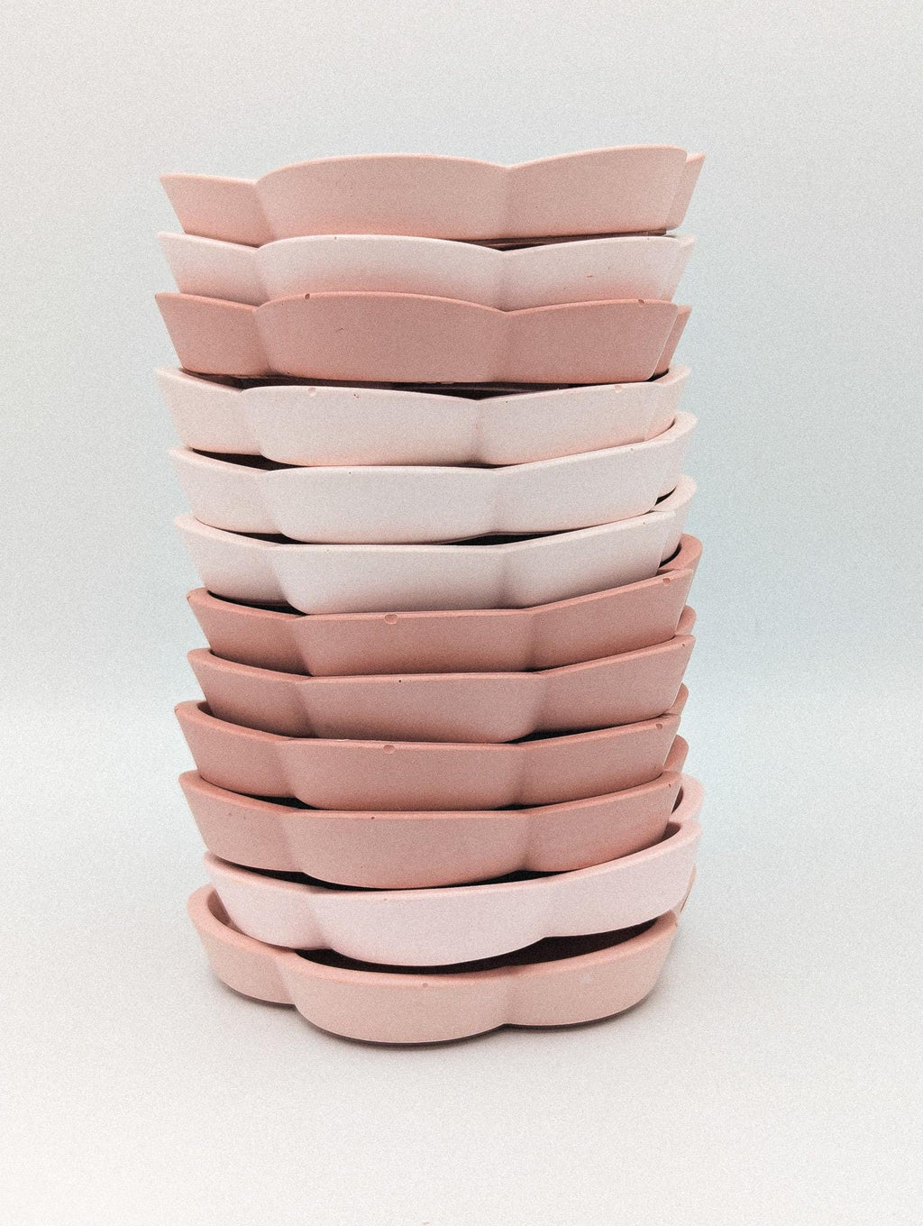 Sakura Blossom Jewelry Tray: Jesmonite & Gypsum Organizer Dish