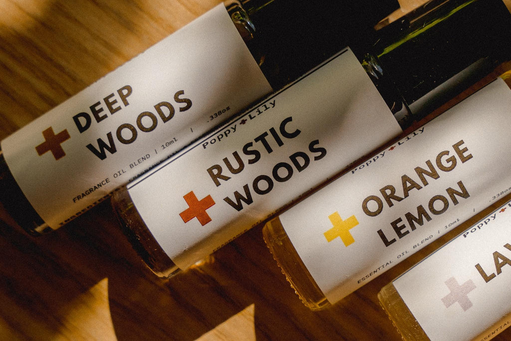 Deep Woods Scented Oil Roll-On: Citrus & Patchouli Aromatherapy