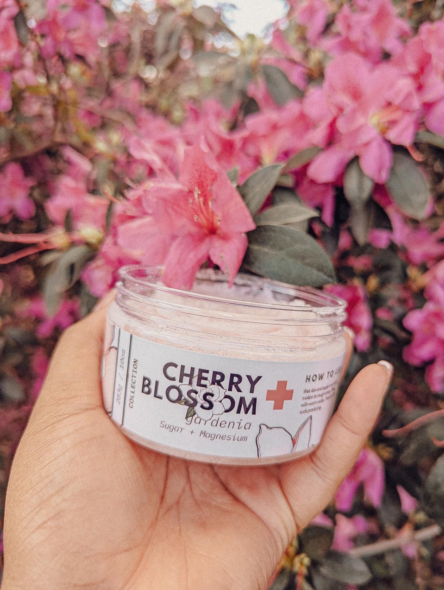 Cherry Blossom Gardenia Sugar Body Scrub