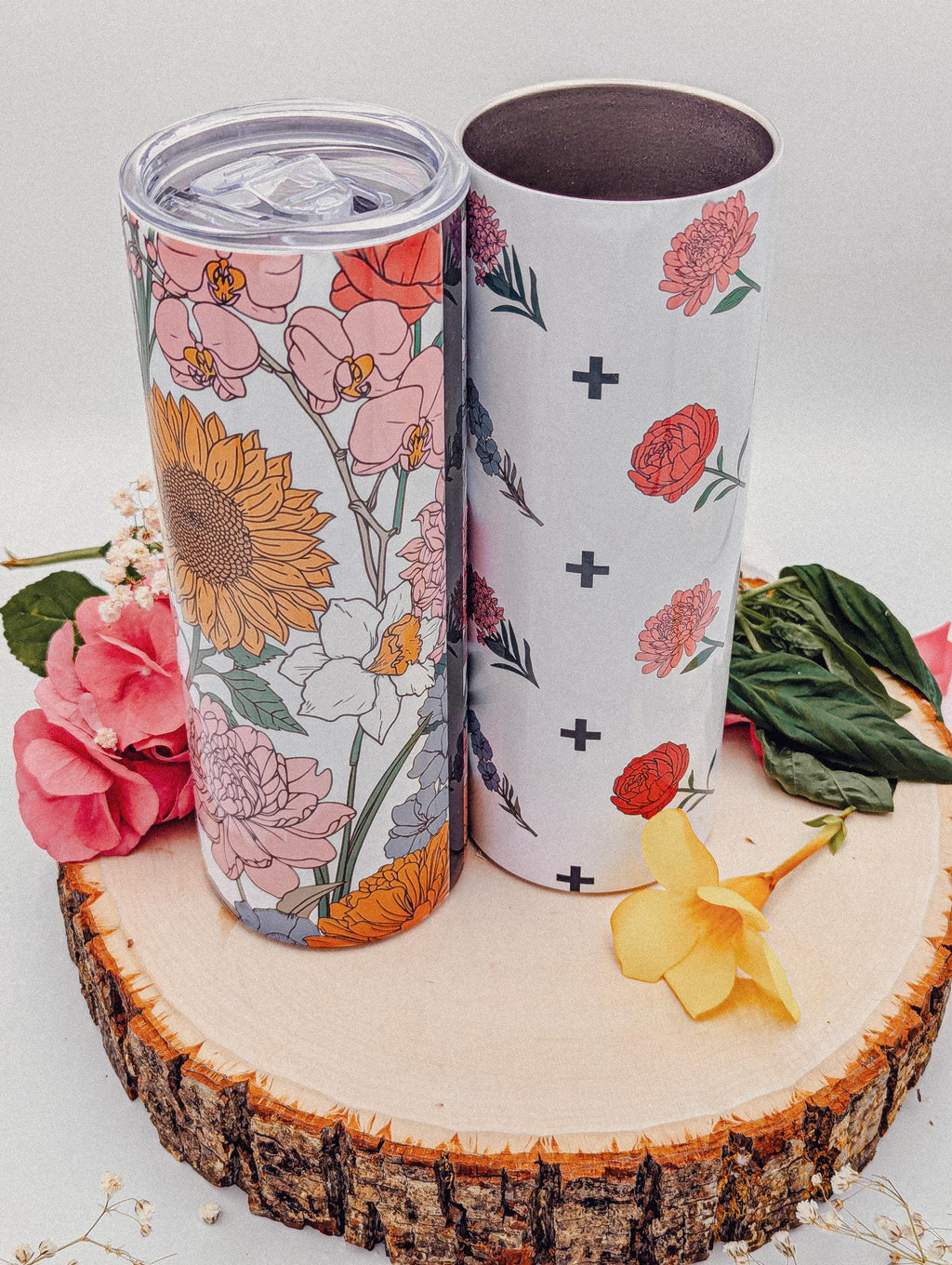 Exotic Florals 20oz Tumbler Cup