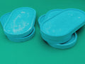 Retro Spotted Turquoise Tray | Teal Mineral Jewelry Dish