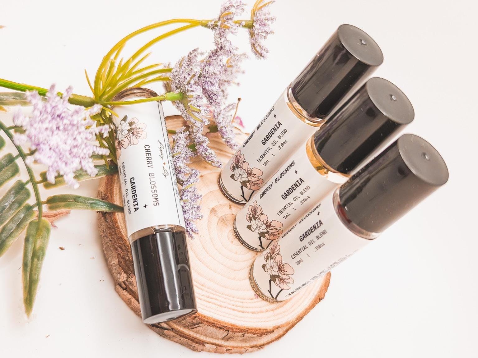 Cherry Blossom & Gardenia Roll-On Perfume | Alcohol-Free