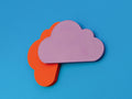 Cloud Jesmonite Cement Candle Holder