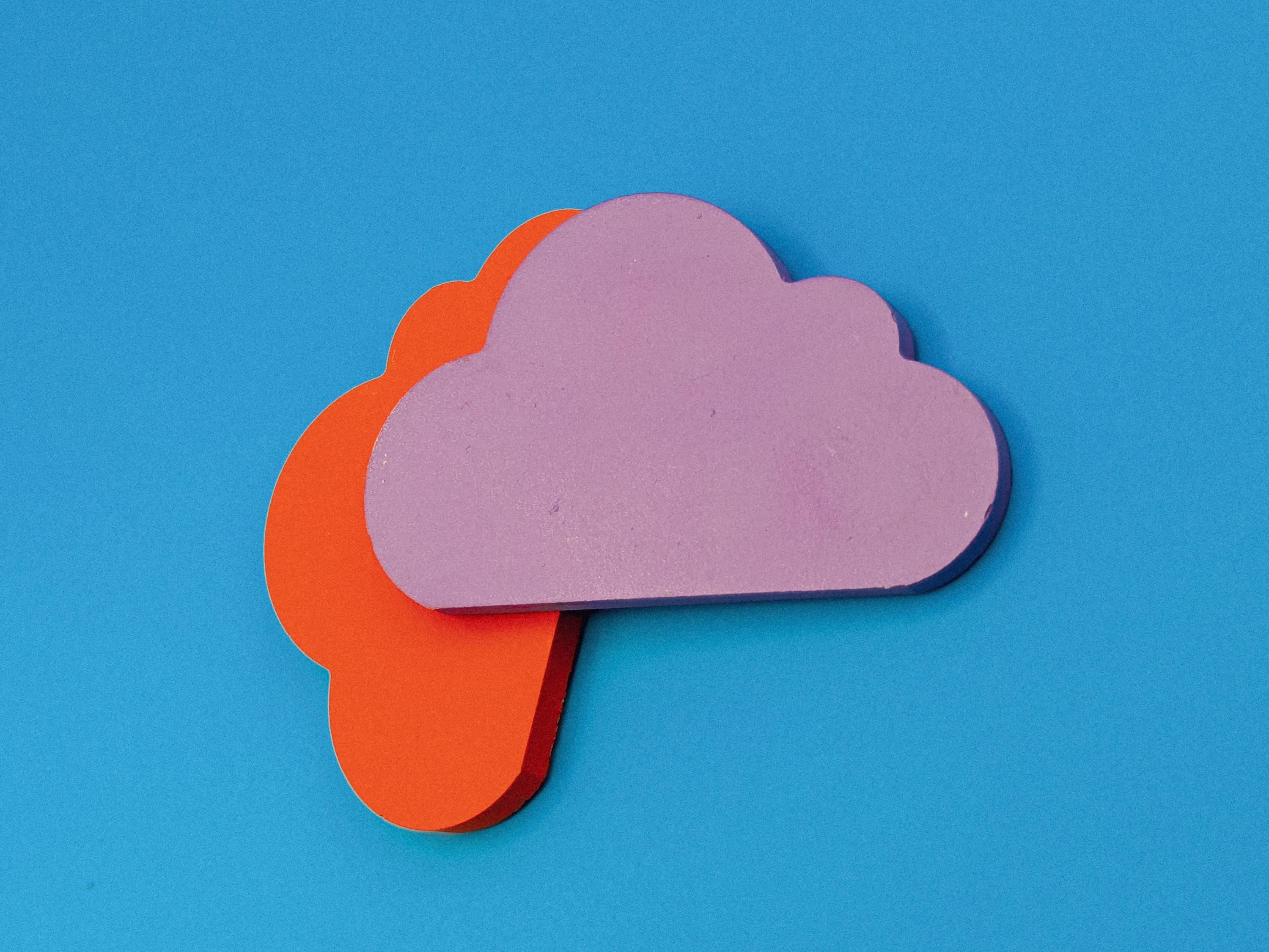 Cloud Jesmonite Cement Candle Holder
