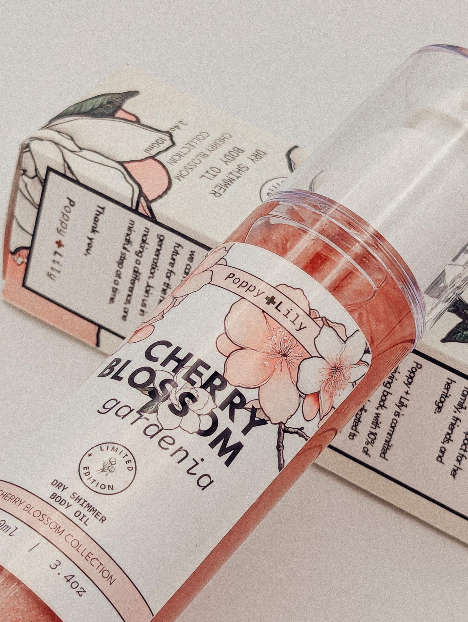 Cherry Blossom Gardenia Dry Oil